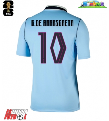 Uruguay Giorgian de Arrascaeta #10 Primera Equipación Mundial 2026 Manga Corta